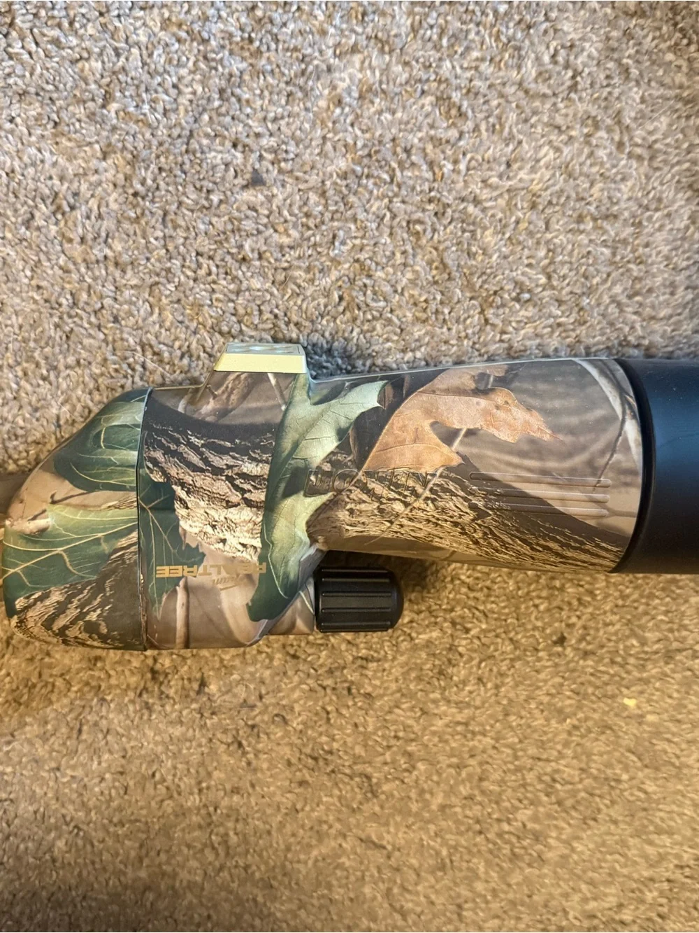 Realtree Camo Spotting Scope with window mount